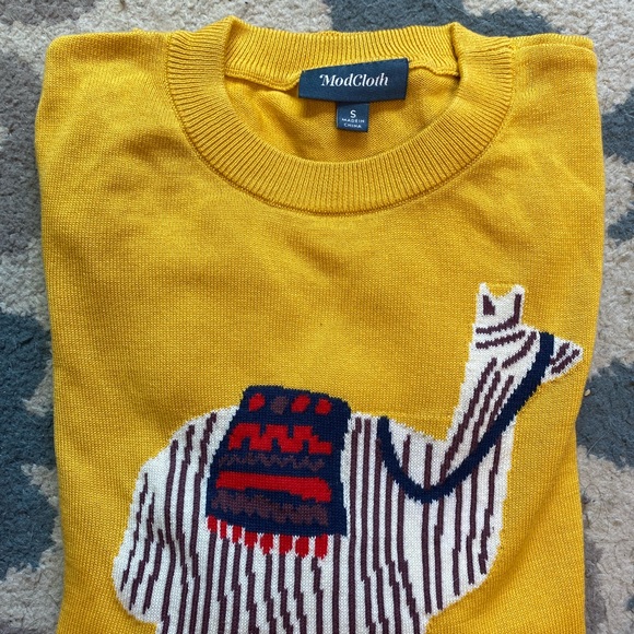 ModCloth Llama Sweater - Picture 2 of 3